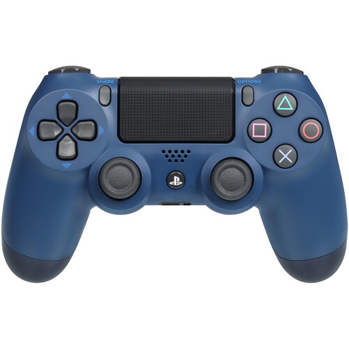 Купить Геймпад беспроводной/проводной Sony PlayStation DualShock 4 (Ver.2) синий в интернет-магазине DNS. Характеристики, цена Sony PlayStation DualShock 4 (Ver.2) | 5430501.