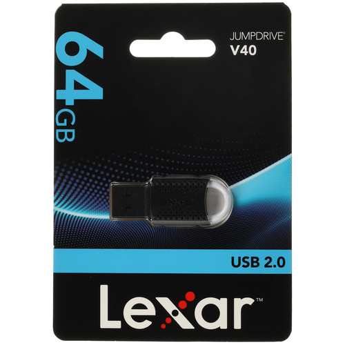 Купить Память USB Flash 64 ГБ Lexar Jumpdrive V40 [LJDV40-64GAB] в интернет-магазине DNS. Характеристики, цена Lexar Jumpdrive V40 | 5948401.