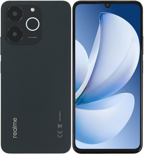 Купить 6.74" Смартфон realme Note 70 128 ГБ черный в интернет-магазине DNS. Характеристики, цена realme Note 70 | 5640664.