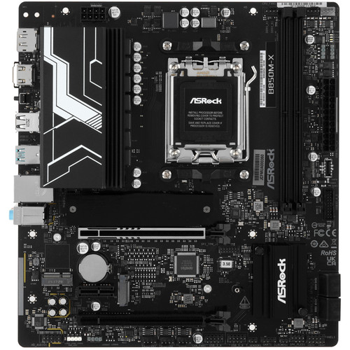 Купить Материнская плата ASRock B850M-X R2.0 в интернет-магазине DNS. Характеристики, цена ASRock B850M-X R2.0 | 5622728.
