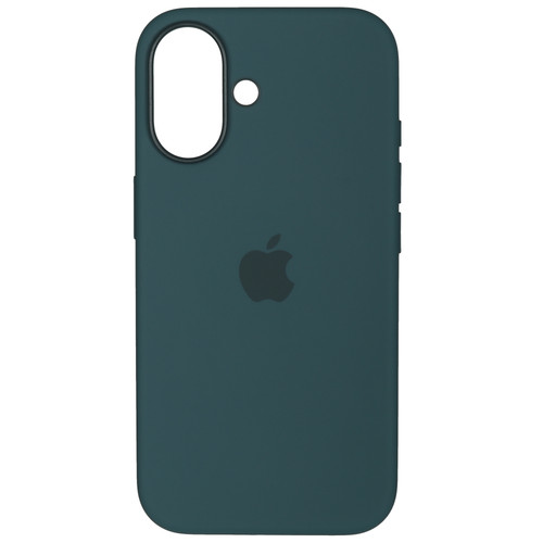 Купить Накладка  Apple Silicone Case для Apple iPhone 16 зеленый в интернет-магазине DNS. Характеристики, цена Apple Silicone Case | 5492894.