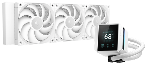 Купить Система охлаждения DEEPCOOL MYSTIQUE 360 WH  белая в интернет-магазине DNS. Характеристики, цена DEEPCOOL MYSTIQUE 360 WH | 5600527.