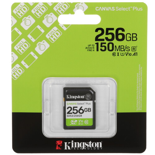 Купить Карта памяти Kingston SDXC 256 ГБ [SDS3/256GB] в интернет-магазине DNS. Характеристики, цена  | 5634476.