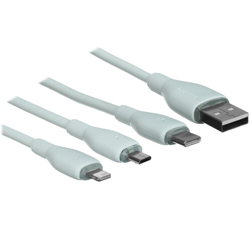 Купить Кабель Baseus Lightning 8-pin, micro USB-B, USB Type-C - USB Type-A белый 1.3 м в интернет-магазине DNS. Характеристики, цена Baseus Ultra-Fast | 5627513.