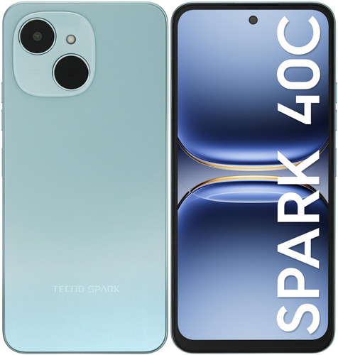 Купить 6.67" Смартфон Tecno SPARK 40C 128 ГБ голубой в интернет-магазине DNS. Характеристики, цена Tecno SPARK 40C | 5636057.