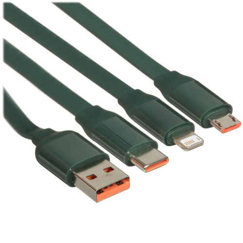 Купить Кабель Baseus Lightning 8-pin, micro USB-B, USB Type-C - USB Type-A зеленый 1.1 м в интернет-магазине DNS. Характеристики, цена Baseus Bright Mirror II | 5627794.