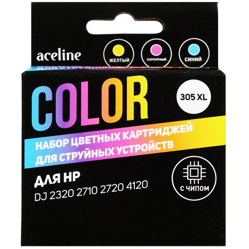 Купить Картридж Aceline NS-3YM63AE многоцветный в интернет-магазине DNS. Характеристики, цена Aceline NS-3YM63AE | 5028636.
