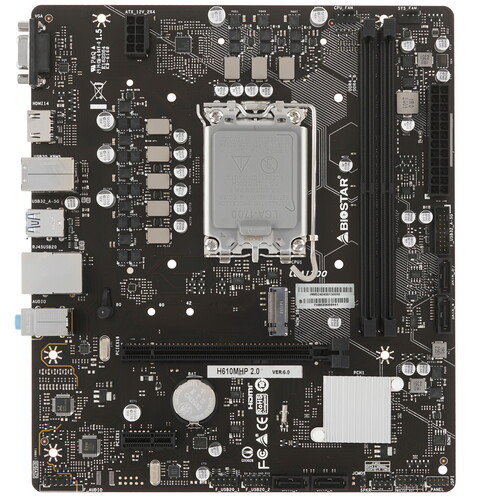 Купить Материнская плата Biostar H610MHP 2.0 в интернет-магазине DNS. Характеристики, цена Biostar H610MHP 2.0 | 5493297.