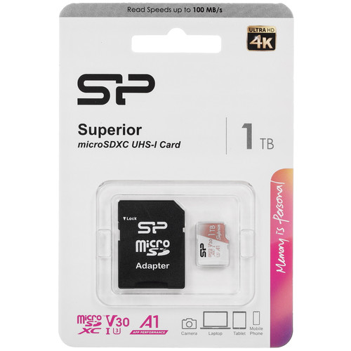 Купить Карта памяти Silicon Power microSDXC 1000 ГБ [SP001TBSTXDV3V20SP] в интернет-магазине DNS. Характеристики, цена  | 5930921.
