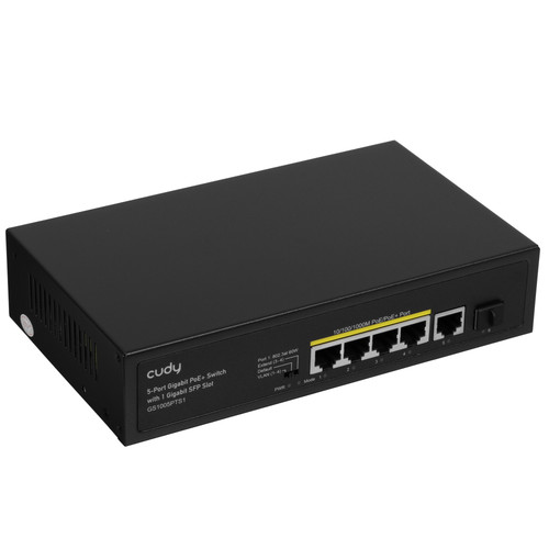 Купить Коммутатор Cudy GS1005PTS1 в интернет-магазине DNS. Характеристики, цена Cudy GS1005PTS1 | 9046063.