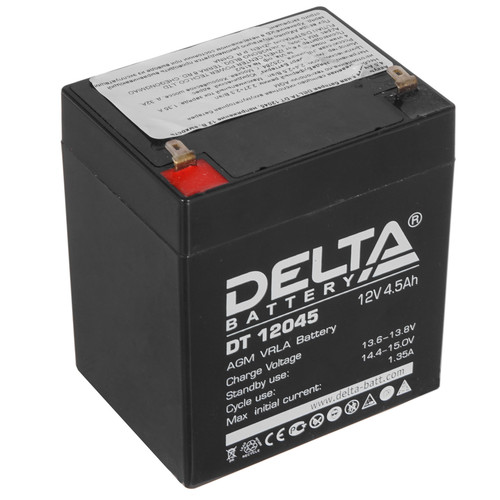 Купить Аккумуляторная батарея для ИБП Delta DT 12045 в интернет-магазине DNS. Характеристики, цена Delta DT 12045 | 5335376.