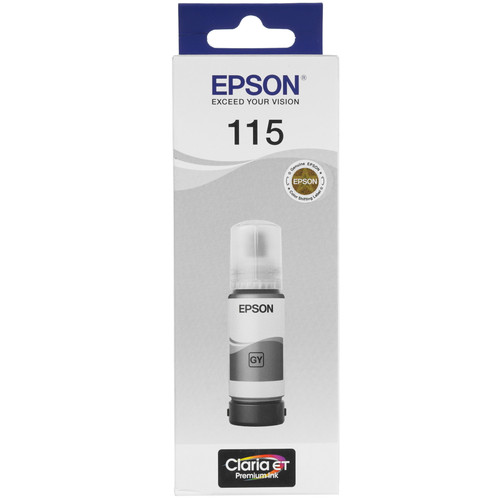Купить Чернила  Epson 115 серый в интернет-магазине DNS. Характеристики, цена Epson 115 | 5457718.