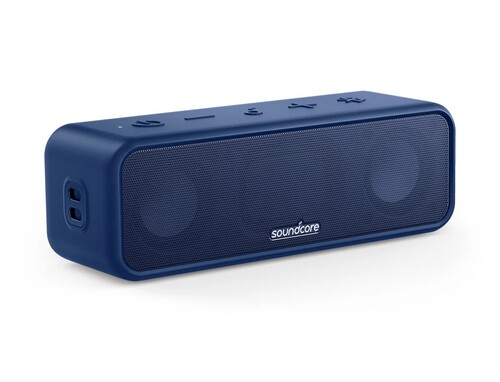 Купить Портативная колонка Anker Soundcore 3, синий в интернет-магазине DNS. Характеристики, цена Anker Soundcore 3 | 5458940.