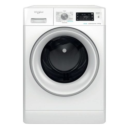 Купить Стирально-сушильная машина Whirlpool FFWDB 864489 SV EE белый в интернет-магазине DNS. Характеристики, цена Whirlpool FFWDB 864489 SV EE | 9369190.