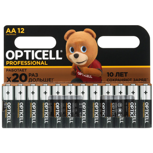 Купить Батарейка Opticell Professional AA (LR6/ER14505/FR6/R6P) в интернет-магазине DNS. Характеристики, цена Opticell Professional | 5443885.