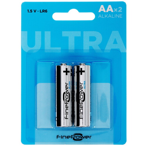 Купить Батарейка FinePower Ultra AA (LR6/ER14505/FR6/R6P) в интернет-магазине DNS. Характеристики, цена FinePower Ultra | 5410522.