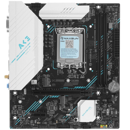 Купить Материнская плата MAXSUN B760M GAMING WIFI ACE в интернет-магазине DNS. Характеристики, цена MAXSUN B760M GAMING WIFI ACE | 5468270.