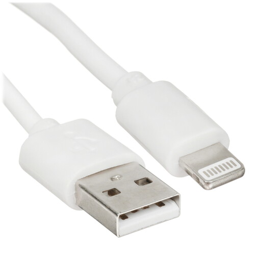 Купить Кабель Aceline Lightning 8-pin - USB Type-A белый 1.5 м в интернет-магазине DNS. Характеристики, цена Aceline | 9086522.