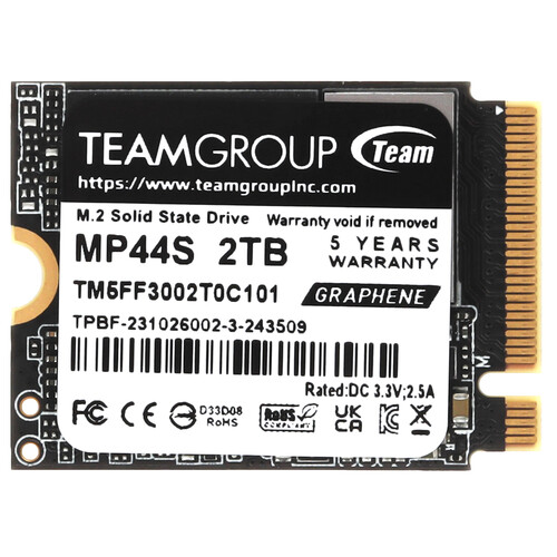 Купить 2000 ГБ M.2 NVMe накопитель TEAMGROUP MP44S [TM5FF3002T0C101] в интернет-магазине DNS. Характеристики, цена TEAMGROUP MP44S | 5456964.
