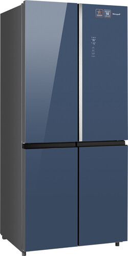 Купить Холодильник многодверный   Weissgauff WCD 590 NoFrost Inverter Premium Biofresh Blue Glass синий в интернет-магазине DNS. Характеристики, цена Weissgauff WCD 590 NoFrost Inverter Premium Biofresh Blue Glass | 9008993.