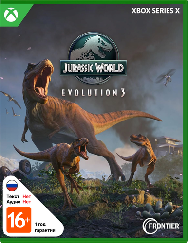 Купить Игра Jurassic World Evolution 3 (Xbox Series X) в интернет-магазине DNS. Характеристики, цена Jurassic World Evolution 3 | 5642505.