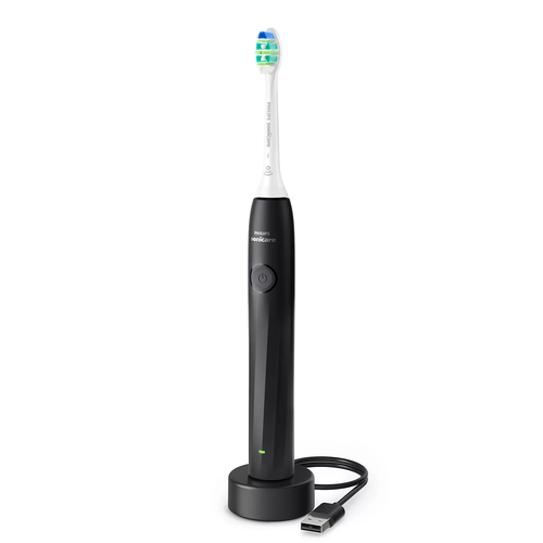 Купить Электрическая зубная щетка Philips Sonicare HX4021/02 черный в интернет-магазине DNS. Характеристики, цена Philips Sonicare HX4021/02 | 5932999.