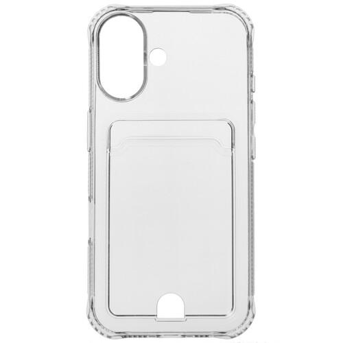 Купить Накладка  Aceline Pocket для Apple iPhone 16 прозрачный в интернет-магазине DNS. Характеристики, цена Aceline Pocket | 9113688.