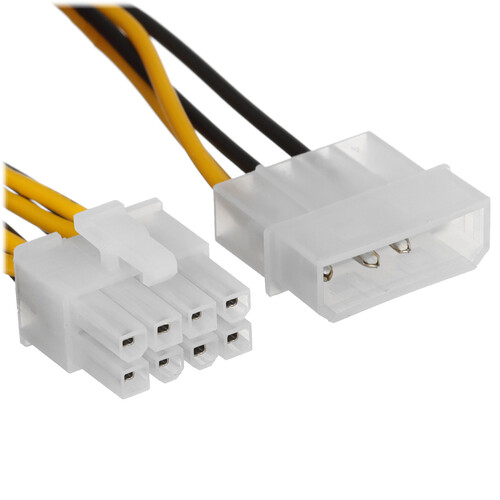 Купить Переходник для материнской платы Aceline 2 x Molex (M) - EPS 8-pin (F) в интернет-магазине DNS. Характеристики, цена Aceline 2 x Molex (M) - EPS 8-pin (F) | 9084737.