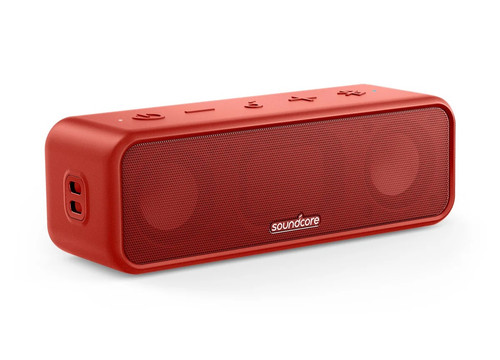 Купить Портативная колонка Anker Soundcore 3, красный в интернет-магазине DNS. Характеристики, цена Anker Soundcore 3 | 5458939.