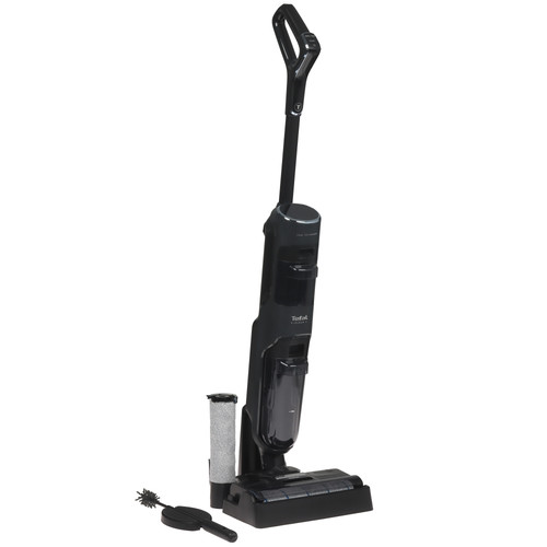 Купить Вертикальный пылесос моющий Tefal X-Clean 4 GF5035F0  серый в интернет-магазине DNS. Характеристики, цена Tefal X-Clean 4 GF5035F0 | 5481237.