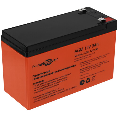 Купить Аккумуляторная батарея для ИБП FinePower AGM 12V 9Ah в интернет ...
