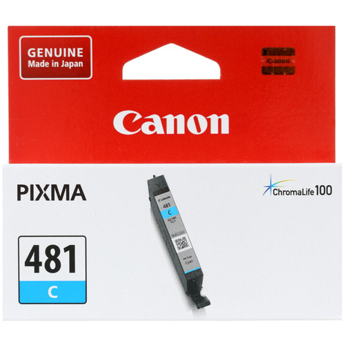 Купить Картридж Canon CLI-481C голубой в интернет-магазине DNS. Характеристики, цена Canon CLI-481C | 1175561.