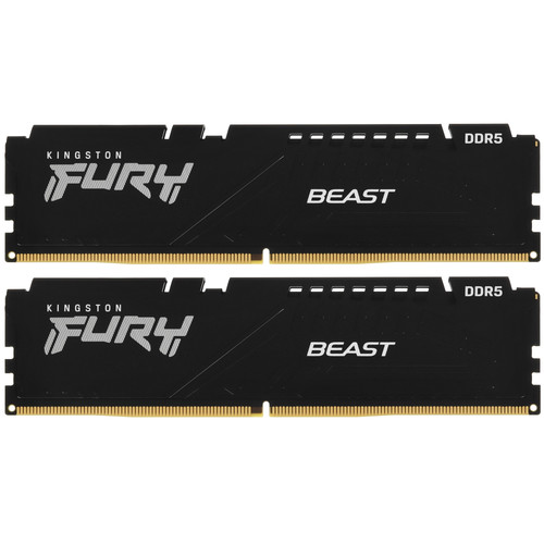 Купить Оперативная память Kingston FURY Beast Black [KF560C36BBE2K2-32] 32 ГБ в интернет-магазине DNS. Характеристики, цена Kingston FURY Beast Black | 5606228.