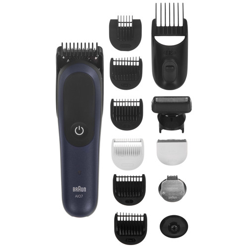 Купить Триммер Braun AIO7580 синий/черный в интернет-магазине DNS. Характеристики, цена Braun AIO7580 | 9400628.