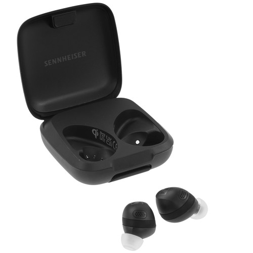 Купить Наушники TWS Sennheiser Momentum Sport  черный 2024 в интернет-магазине DNS. Характеристики, цена Sennheiser Momentum Sport | 5478635.
