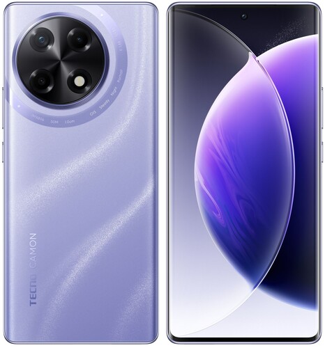 Купить 6.78" Смартфон Tecno CAMON 30S 256 ГБ фиолетовый в интернет-магазине DNS. Характеристики, цена Tecno CAMON 30S | 5482672.