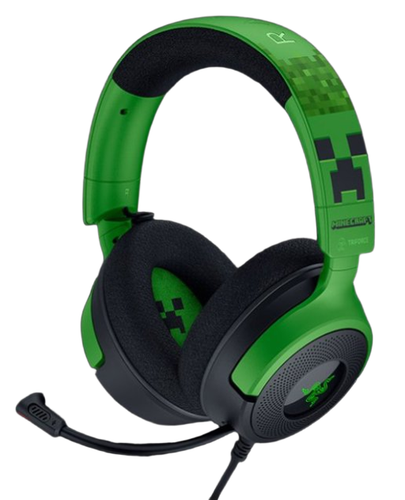 Купить Проводные наушники Razer Kraken V4 X Minecraft Edition  черный 2024 в интернет-магазине DNS. Характеристики, цена Razer Kraken V4 X Minecraft Edition | 5621818.