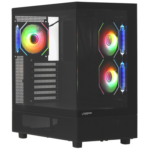 Купить Корпус ARDOR GAMING Crystal CC1 Black черный в интернет магазине ...