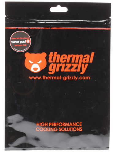 Купить Термопрокладка  Thermal Grizzly Minus Pad 8 [TG-MP8-30-30-05-1R] в интернет-магазине DNS. Характеристики, цена Thermal Grizzly Minus Pad 8 | 1065795.