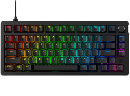 Купить Клавиатура  проводная HyperX Alloy Rise 75 в интернет-магазине DNS. Характеристики, цена HyperX Alloy Rise 75 | 9234433.