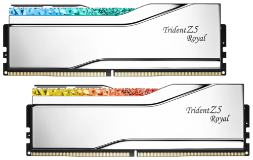 Купить Оперативная память G.Skill Trident Z5 Royal [F5-8400J4052G24GX2-TR5S] 48 ГБ в интернет-магазине DNS. Характеристики, цена G.Skill Trident Z5 Royal | 5490795.