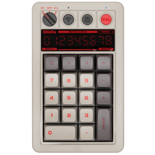 Купить Цифровой блок  проводная + беспроводная 8BitDo Retro Mechanical Numpad - N Edition в интернет-магазине DNS. Характеристики, цена 8BitDo Retro Mechanical Numpad - N Edition | 5465255.