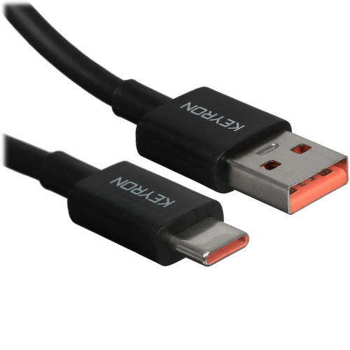 Купить Кабель KEYRON USB Type-C - USB Type-A черный в интернет-магазине DNS. Характеристики, цена KEYRON | 9302691.