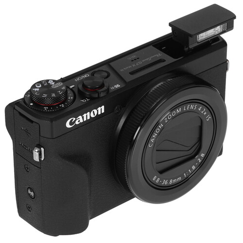 Купить Компактный фотоаппарат Canon PowerShot G7X Mark III черный в ...
