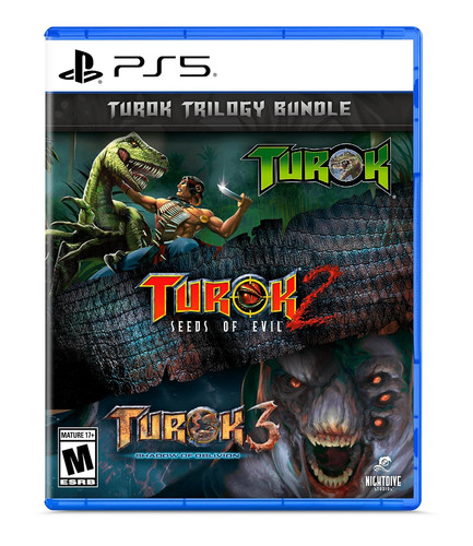 Купить Игра Turok Trilogy Bundle (PS5) в интернет-магазине DNS. Характеристики, цена Turok Trilogy Bundle | 9413606.