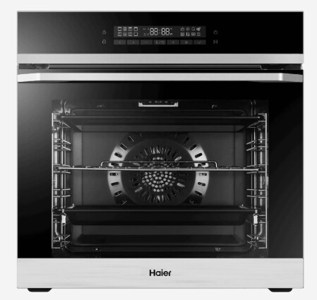 Купить Электрический духовой шкаф Haier HOQ-F5AABX серебристый в интернет-магазине DNS. Характеристики, цена Haier HOQ-F5AABX | 5087089.