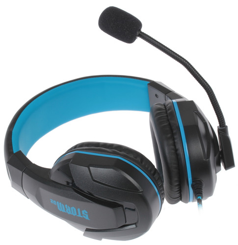 Купить Наушники игровые DEXP H-351 Storm V2 [охватывающие, закрытые, 20-20000 Гц, микр., рег. громкости, каб. 2.2м, разъем 2x3.5мм] в интернет-магазине DNS. Характеристики, цена  | 1088186.