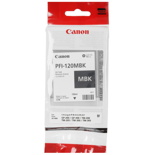 Купить Картридж Canon PFI-120 MBK черный матовый в интернет-магазине DNS. Характеристики, цена Canon PFI-120 MBK | 5434236.