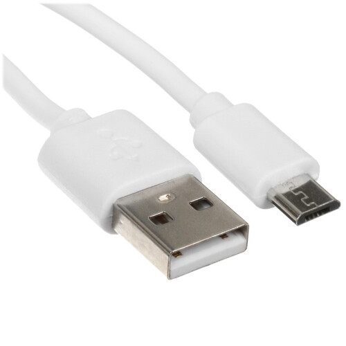 Купить Кабель FinePower micro USB-B - USB Type-A белый 1 м в интернет-магазине DNS. Характеристики, цена FinePower | 5405288.