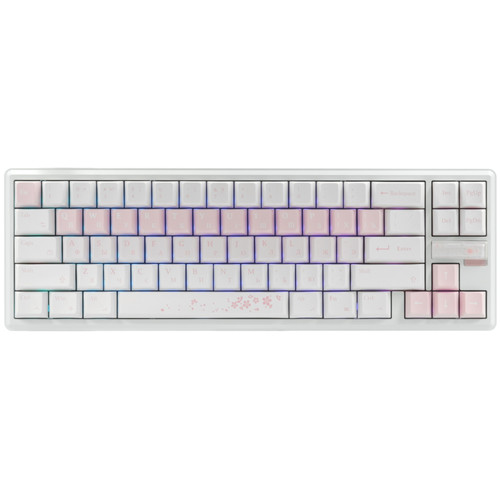 Купить Клавиатура  проводная + беспроводная Varmilo VTP68 Sakura в интернет-магазине DNS. Характеристики, цена Varmilo VTP68 Sakura | 5486633.
